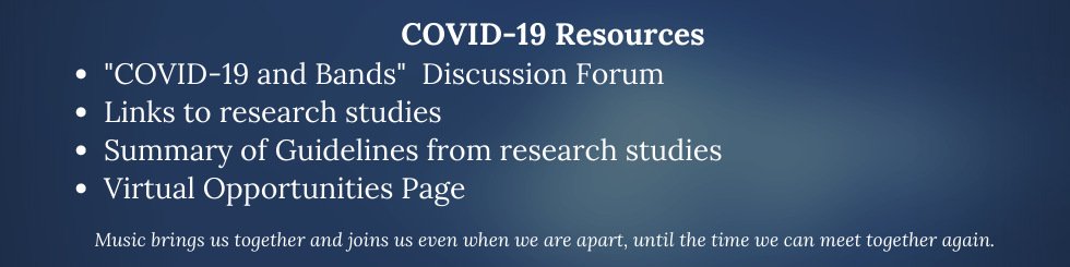 COVID 19 resources- opens in new window